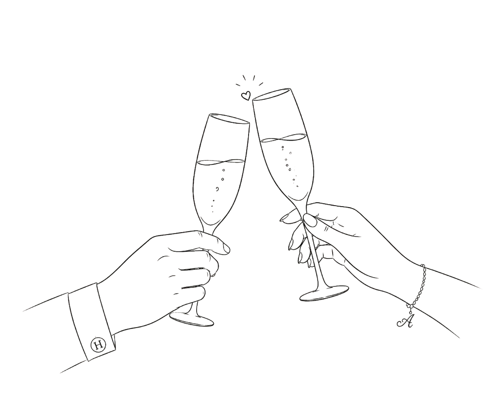 Wedding illustration
